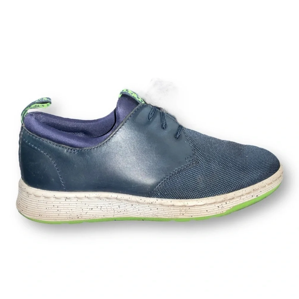 🔥 Dr. Martens Solaris AirWair Sneakers 👟 Gunmetal Gray Leather | Men’s 7‎